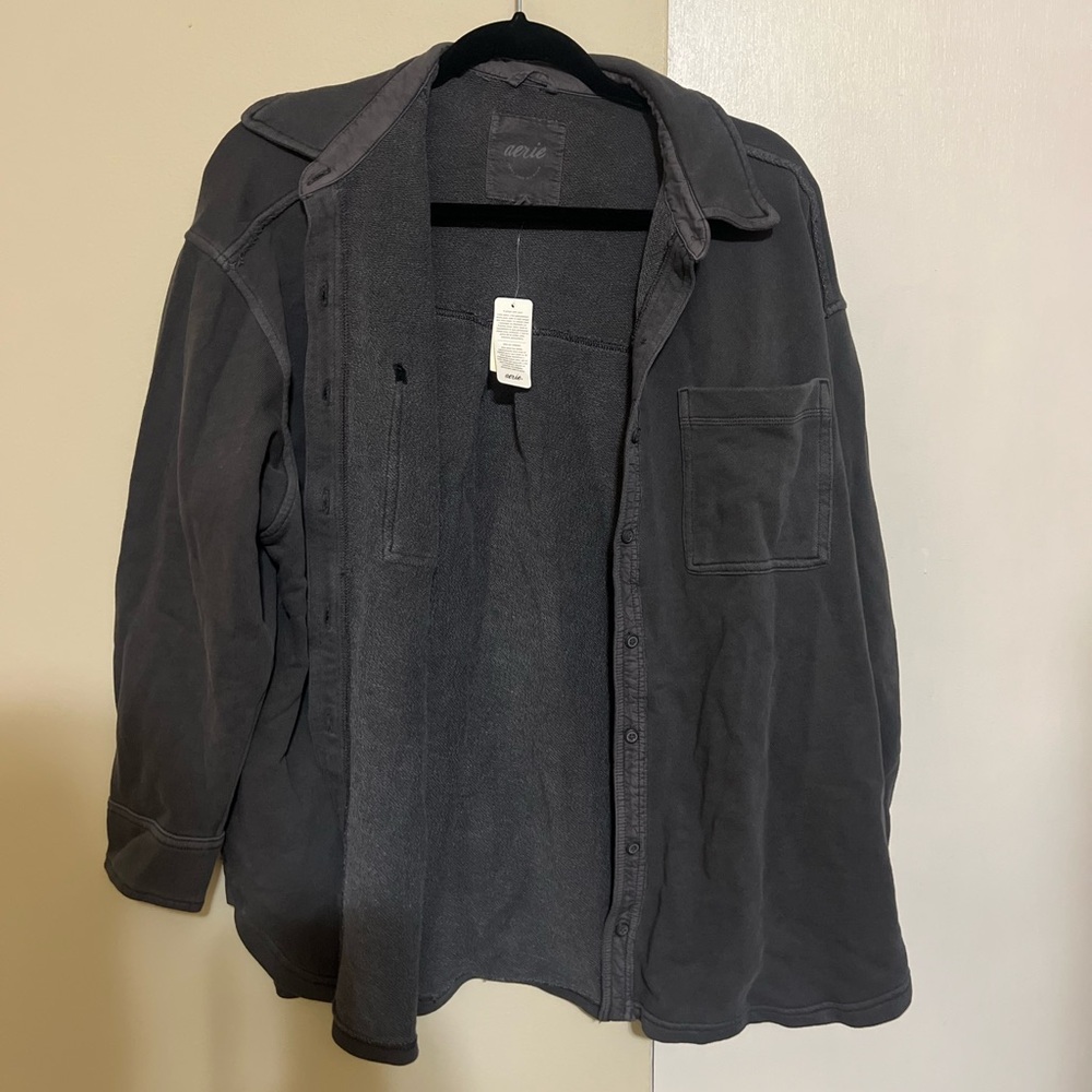 Aerie button up sweater